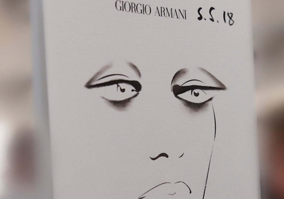 صيحات ماكياج جورجيو أرماني في أسبوع الموضة في ميلانو لصيف 2018