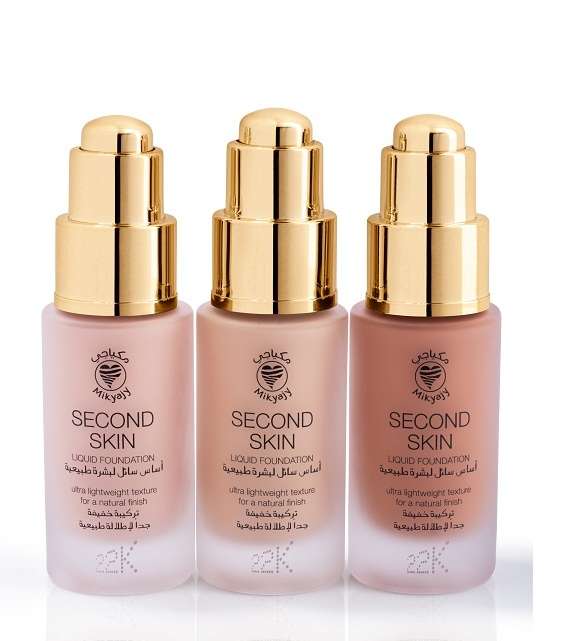 22K Second Skin Liquid Foundation من﻿﻿﻿﻿ M﻿ikyajy