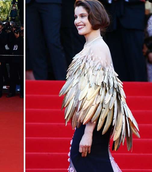 لاتيسيا كاستا تتألق بفستان من ديور