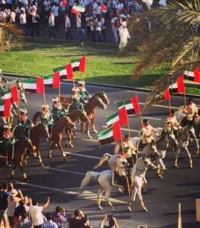 مسيرة العيد الوطني في منطقة الداونتاون 