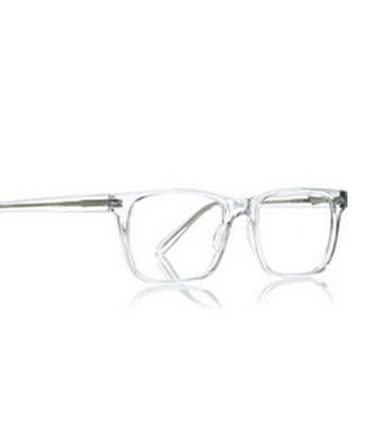 الإطار الشفاف مع نظارات بريسم