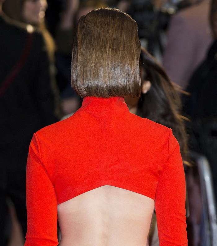 الشعر المالس خيارُ مختلف عن أودري صاحبة الشعر الطبيعي