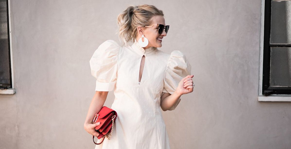 موضة الأكمام المنفوخة لشتاء 2020