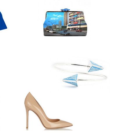 لاطلالة مميزة وانيقة، ارتدي كلاتش Sarah's Bag مع الفستان بالقصة المستقيمة