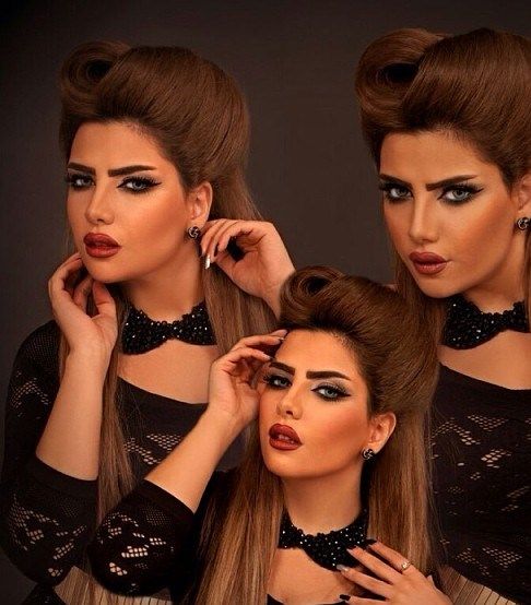 تسريحة نصف رفعة