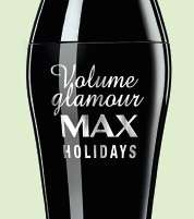  ماسكارا Volume Glamour Max Holidays  باللون الأسود مميّزة لإطلالتك 