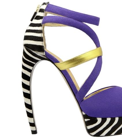 أحذية بكعب عريب من ماركة Walter Steiger