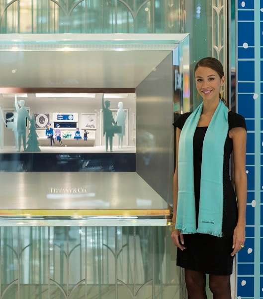 واجهة عرض متجر Tiffany & Co في دبي