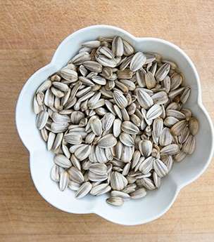 النوع الخامس: بذور دوار الشمس 