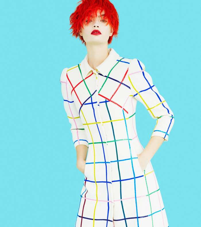 الجامبسوت بسروال الـ Culotte المقلم بالخطوط الملونة من ماري كاترانتزو