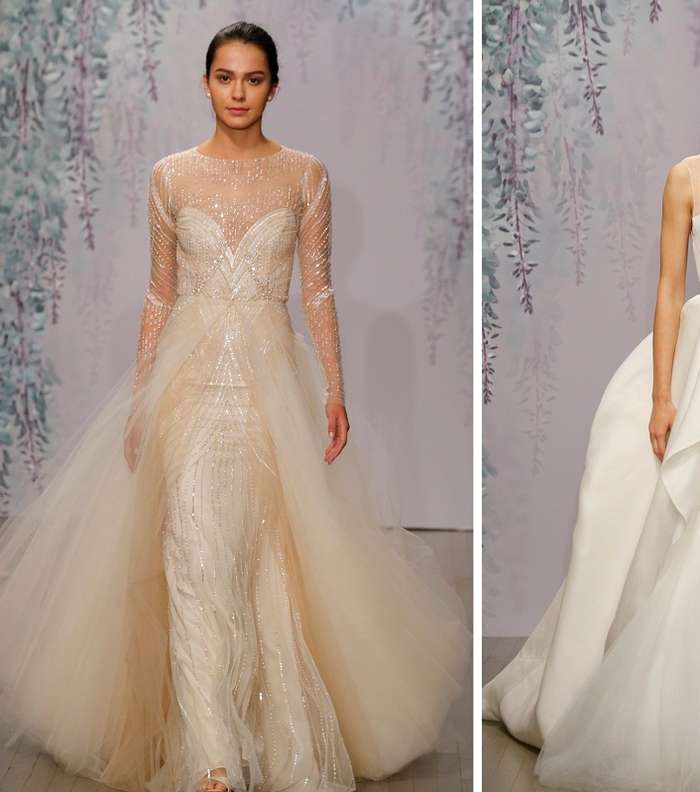 أجمل التصاميم العرائسيّة في عرض Monique Lhuillier