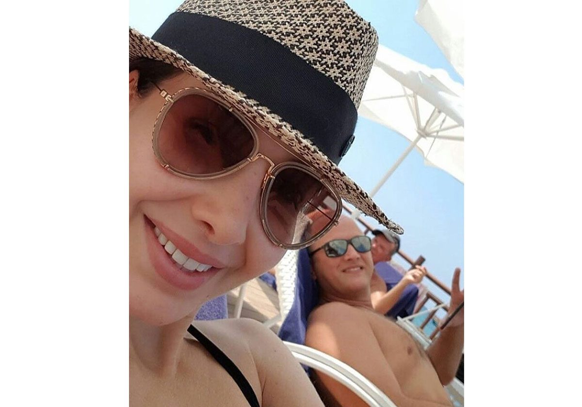 نانسي عجرم تظهر للمرة الاولى بالبيكيني مع زوجها على الشاطئ! شاهدي الصورة!
