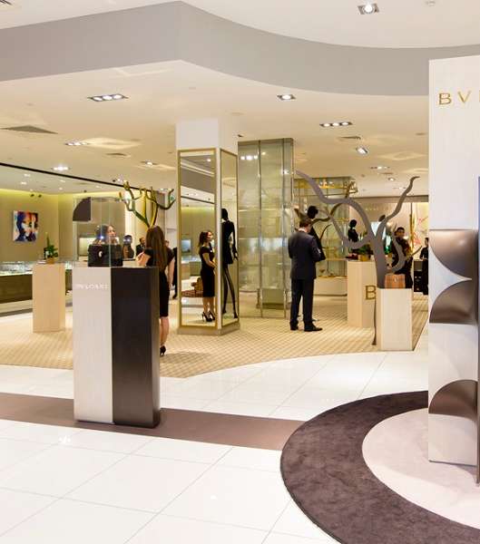 عرض مجموعة Bulgari الحديثة في Harvey Nichols