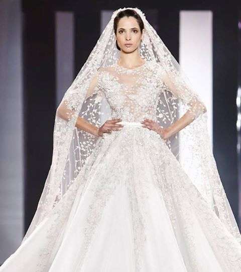 أناقة ثوب زفاف  Ralph & Russo 