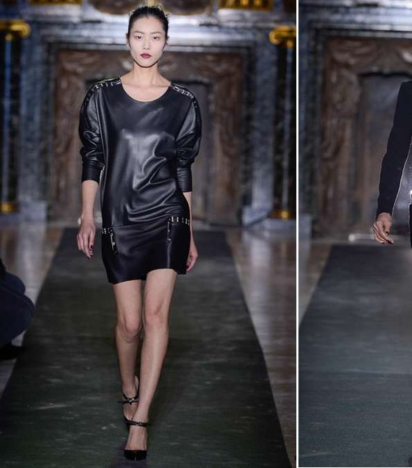  أزياء Anthony Vaccarello لشتاء 2014