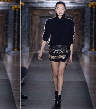 أزياء Anthony Vaccarello لشتاء 2014