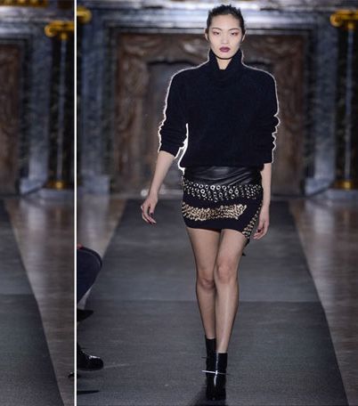 أزياء Anthony Vaccarello لشتاء 2014