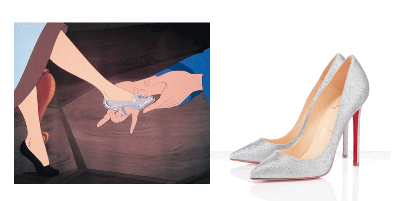 كريستيان لوبوتان يقدم لكِ حذاء سندريلا