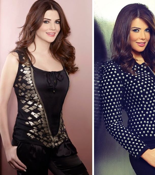 مقدّمة البرامج منى أبو حمزة تختار ملابسها كلاسيكيّة وبسيطة