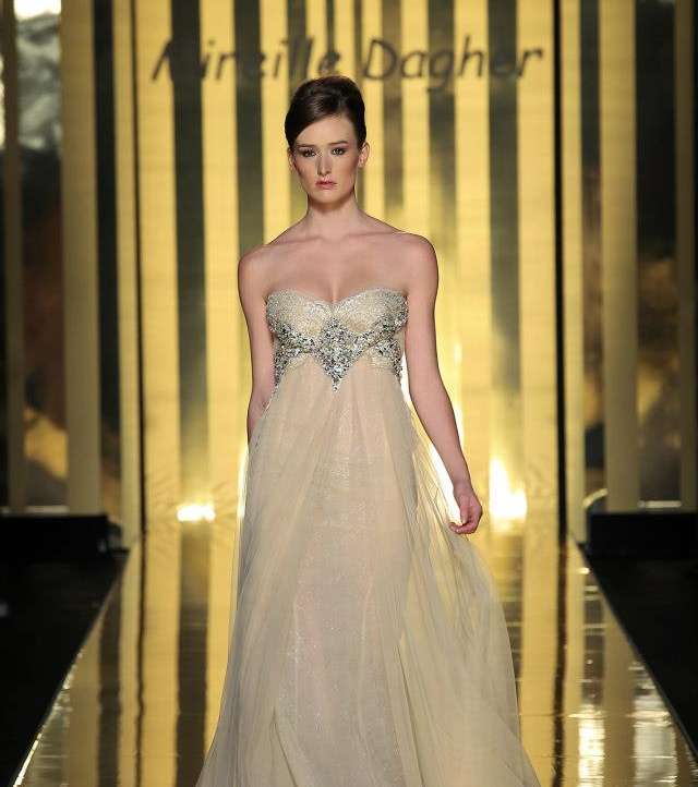 فستان ناعم من تصميم ميراي داغر 2013