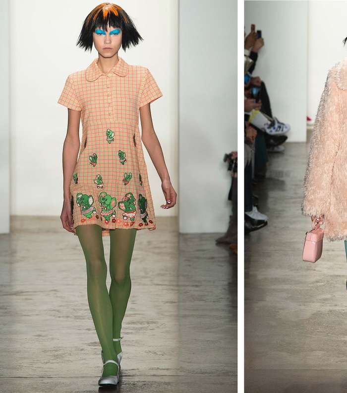 ازياء غريبة من توقيع جيريمي سكوت لشتاء 2016