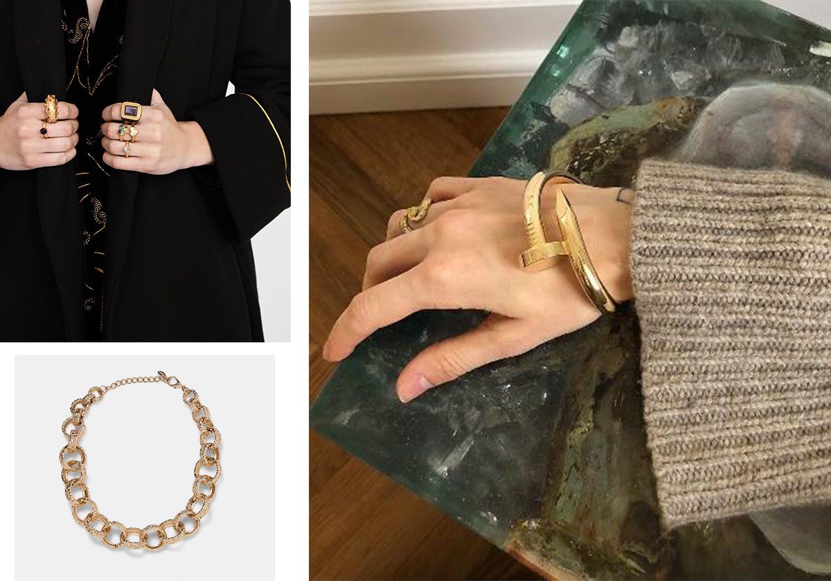 الاكسسوار الضخم والملفت