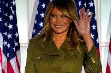 ميلانيا ترامب تخرق البروتوكول وترفض مصافحة خليفتها جيل بايدن