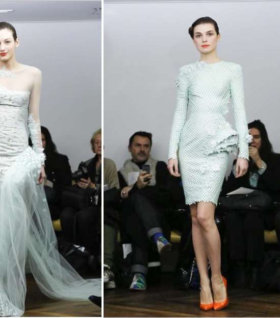 من مجموعة الأزياء الراقية، إليك فساتين طوني يعقوب لصيف 2014