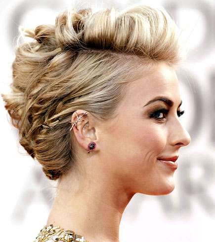 كعكة الـ Updo  رفيقة جوليان هوغ الدائمة 