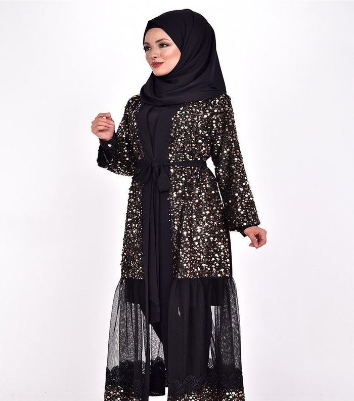 صور اجمل عبايات شيفون