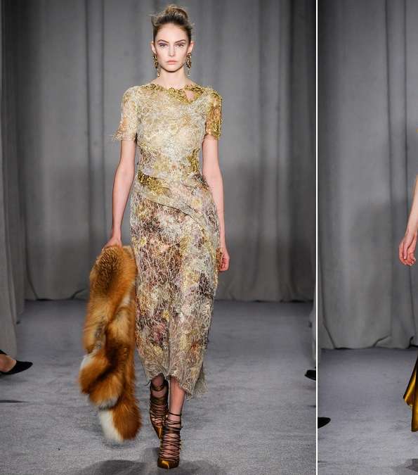 إكتشفي أجمل تصاميم Marchesa لشتاء 2015