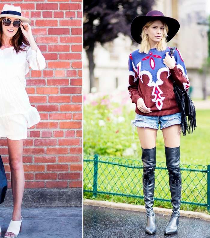 من صيحات الموضة التي تليق بالقبعة، الفساتين الناعمة