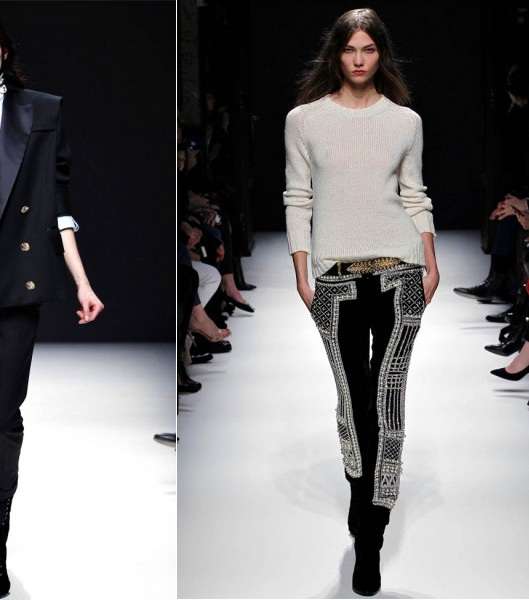 أجمل التصاميم من مجموعة Balmain لشتاء 2013 من أسبوع الموضة الباريسيّ