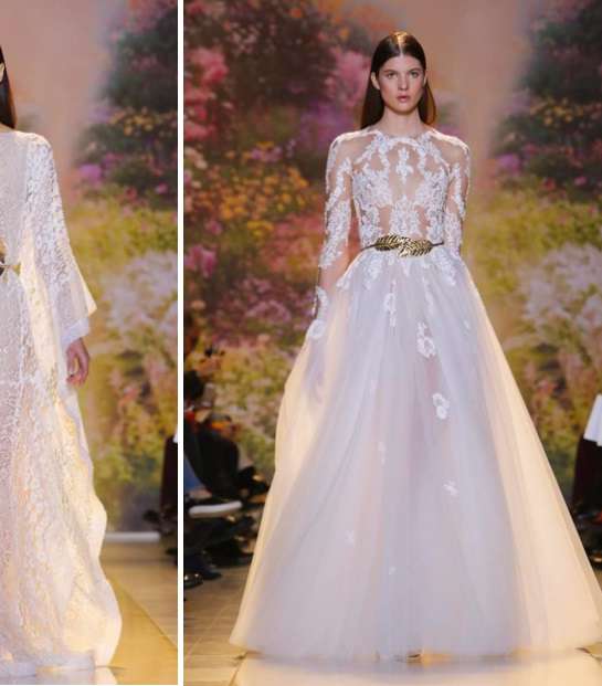 أجمل الفساتين الراقية من توقيع زهير مراد لصيف 2014