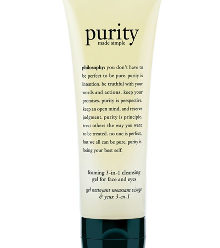 Purity  Foaming 3-in-1 Cleansing Gel for Face and eyes