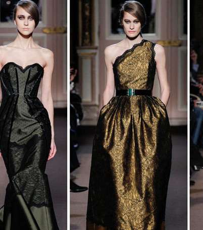 اجمل الفساتين لشتاء 2014 من مجموعة Andrew Gn