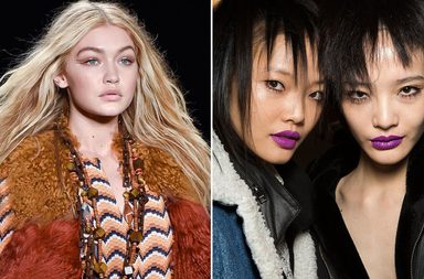 البوم صور صيحات شعر ومكياج اسبوع الموضة في نيويورك 2016 