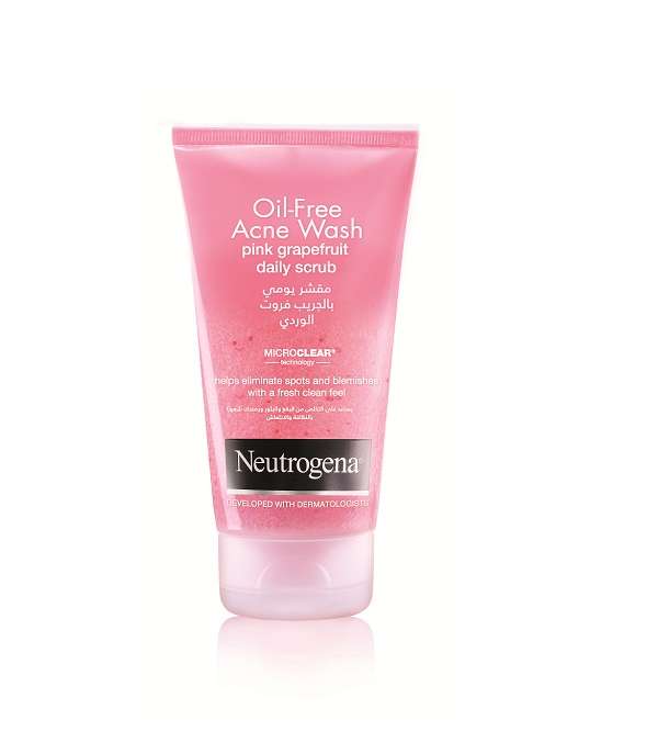 المقشر الرغوي Oil-Free Acne Wash Pink Grapefruit Daily Scrub 