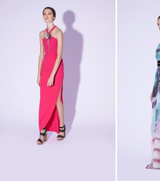 اختاري أجمل الفساتين الطويلة من مجموعة سندرا منصور لصيف 2014