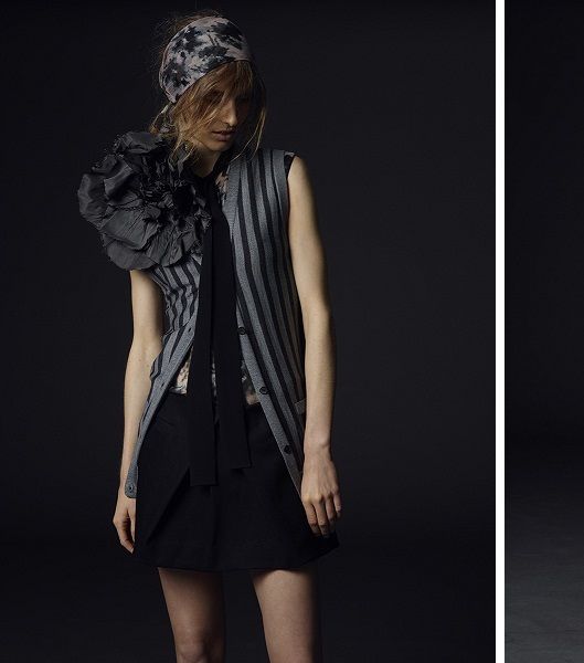 مجموعة أزياء Resort 2015 من Vera Wang مميّزة بألوانها الداكنة