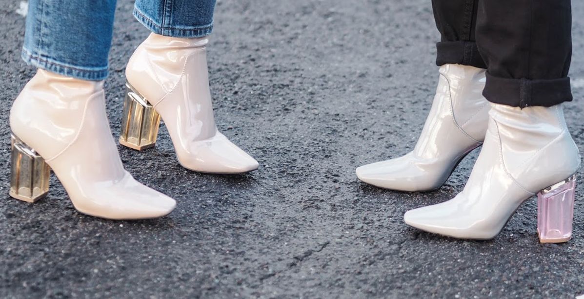 اكتشفي موضة احذية الكاحل النيود