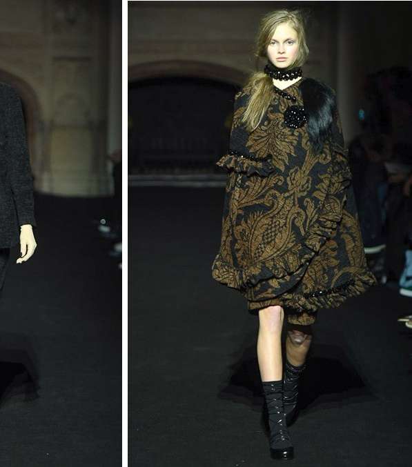 تصاميم مميزة من توقيع Simone rocha لشتاء 2016