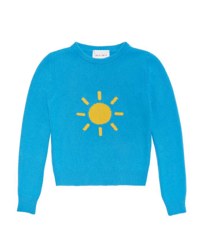 كنزة البيرتا فيريتي مطبعة برسمة الشمس