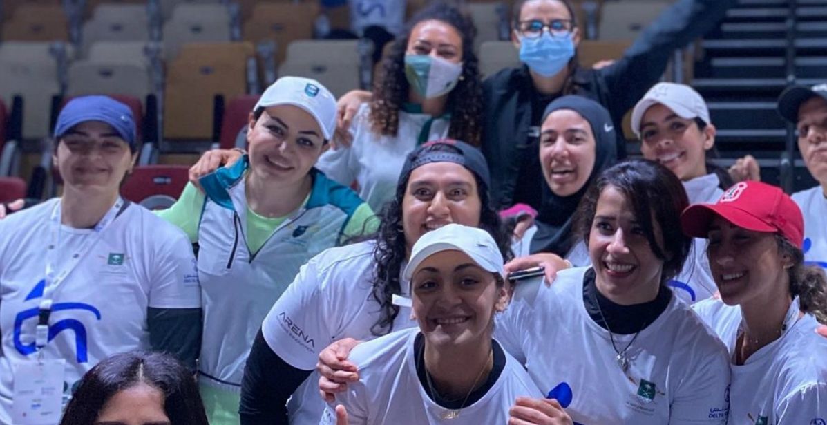 كاريمان أبو الجدايل تفوز بالمركز الأول في بطولة المملكة الأولى للتجديف  