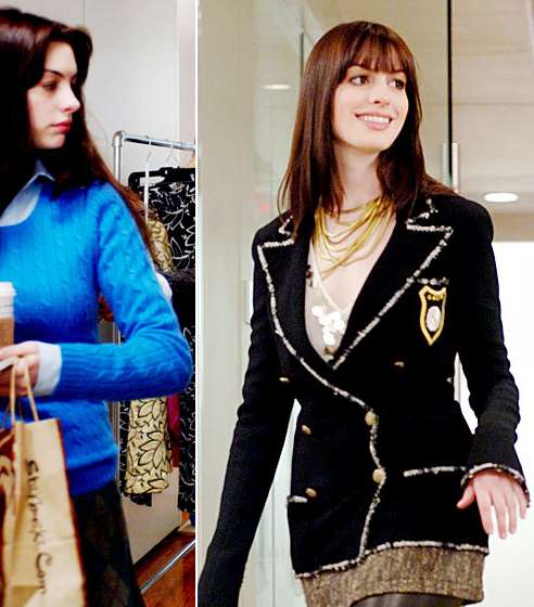 آن هاثاواي في  The Devil Wears Prada