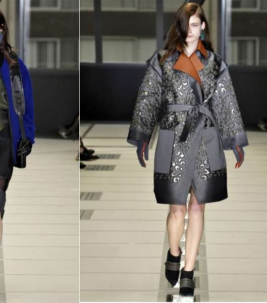 المعاطف الفضفاضة موضة في مجموعة بلانسياغا لشتاء 2013