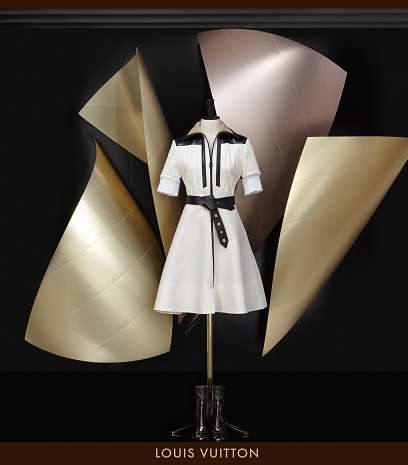 تصاميم Louis Vuitton في واجهة مميّزة