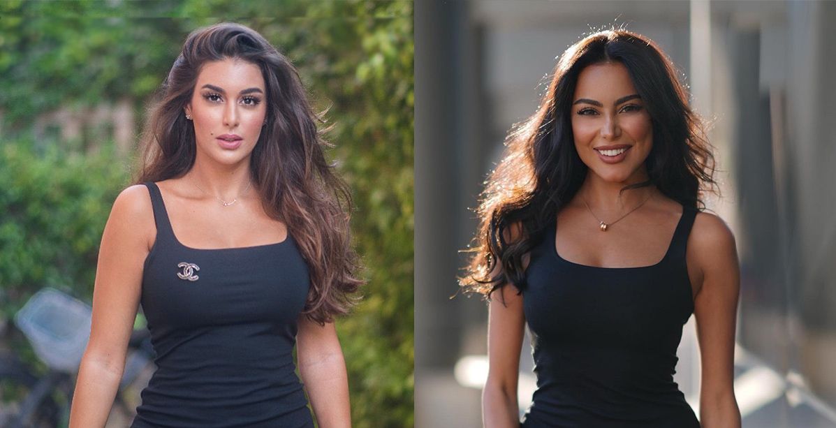 فاطمة المومن بفستان اسود ارتدته ياسمين صبري منذ 3 سنوات