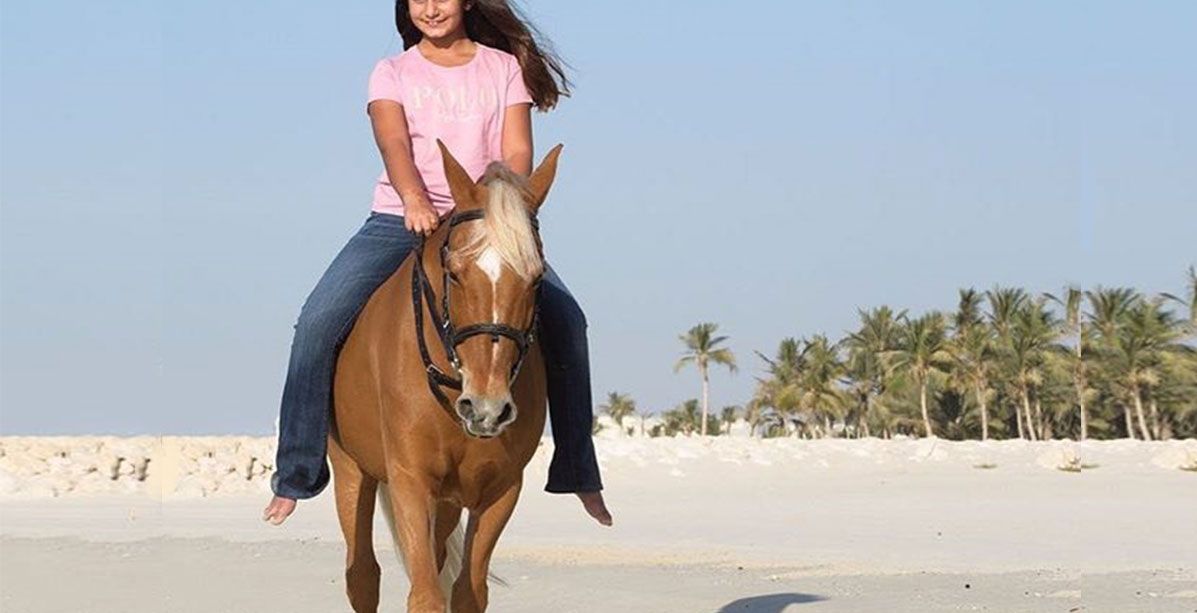 ابنة الاميرة هيا تحصل على هدية أسطورية تفوق الخيال