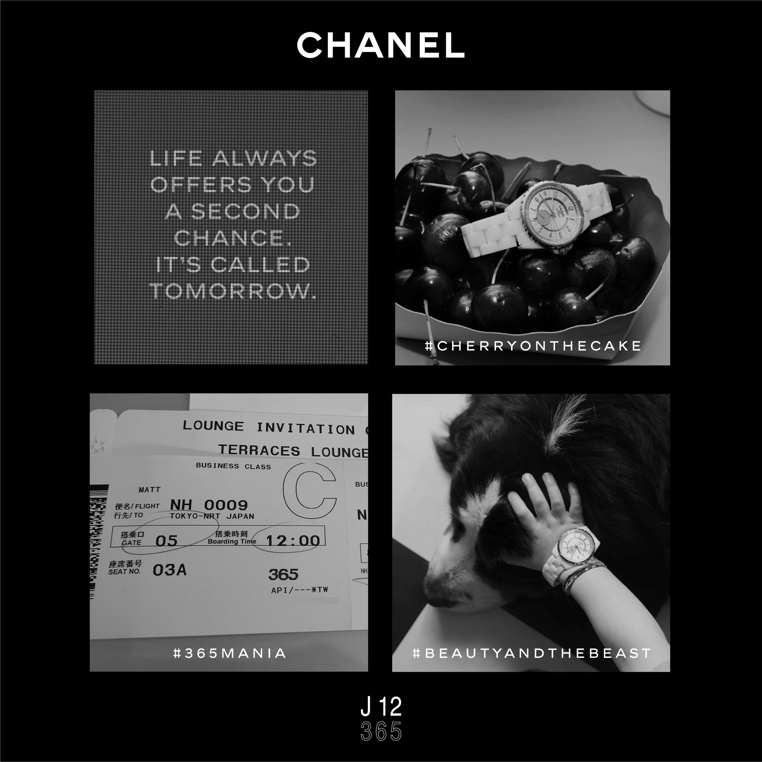 زيّني إطلالتك بساعة CHANEL J12-365 المميّزة